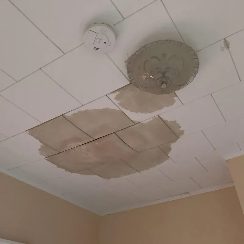 Ceiling Water Damage Repair in York County, VA